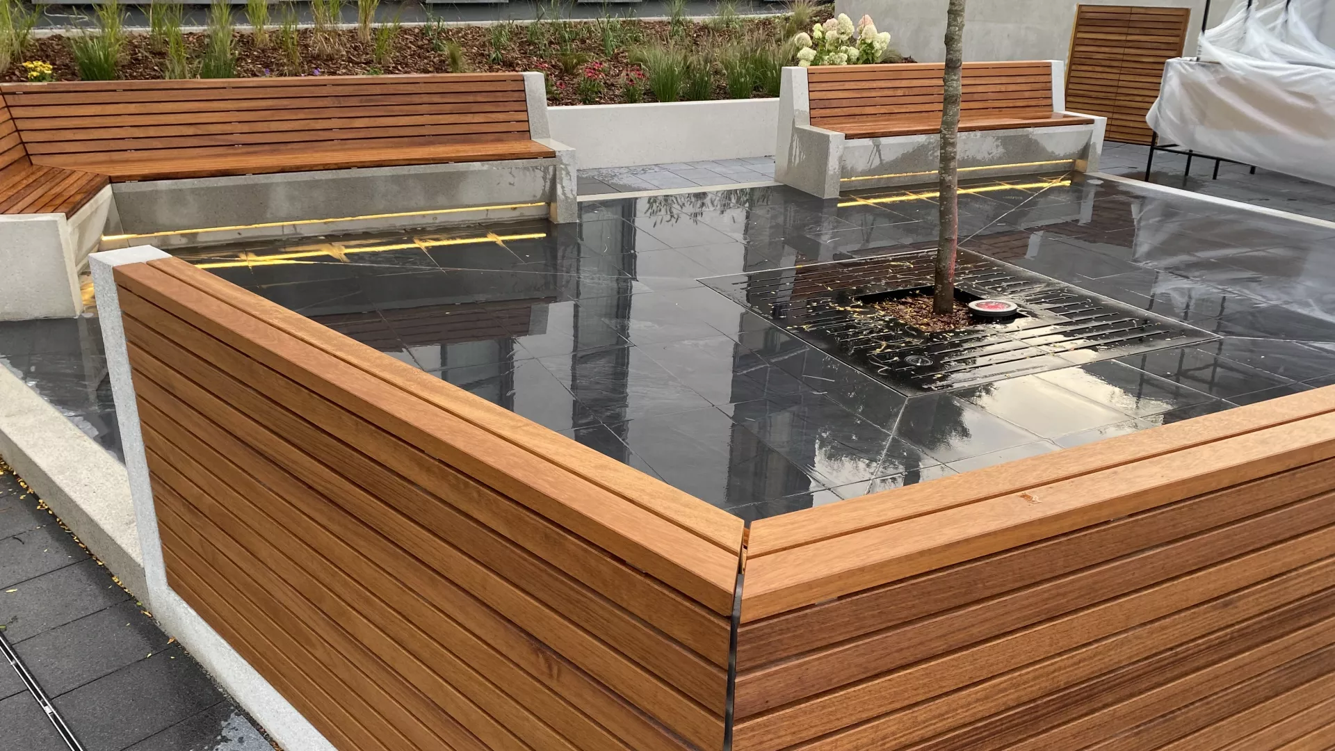 Variante Holzverarbeitung mit Beton