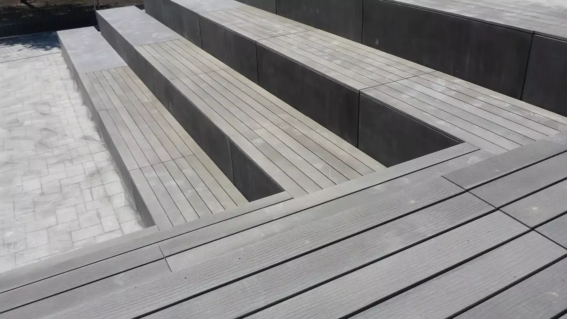 WPC-Dielen Sitzauflage