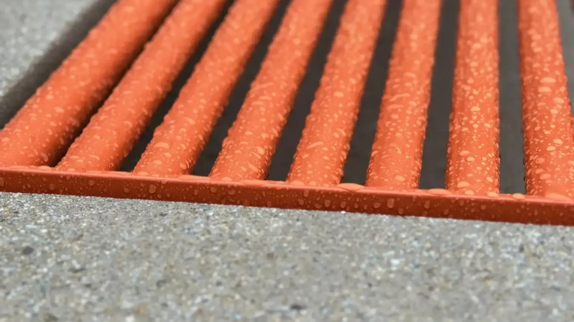 HPL-Sitzauflage Orange