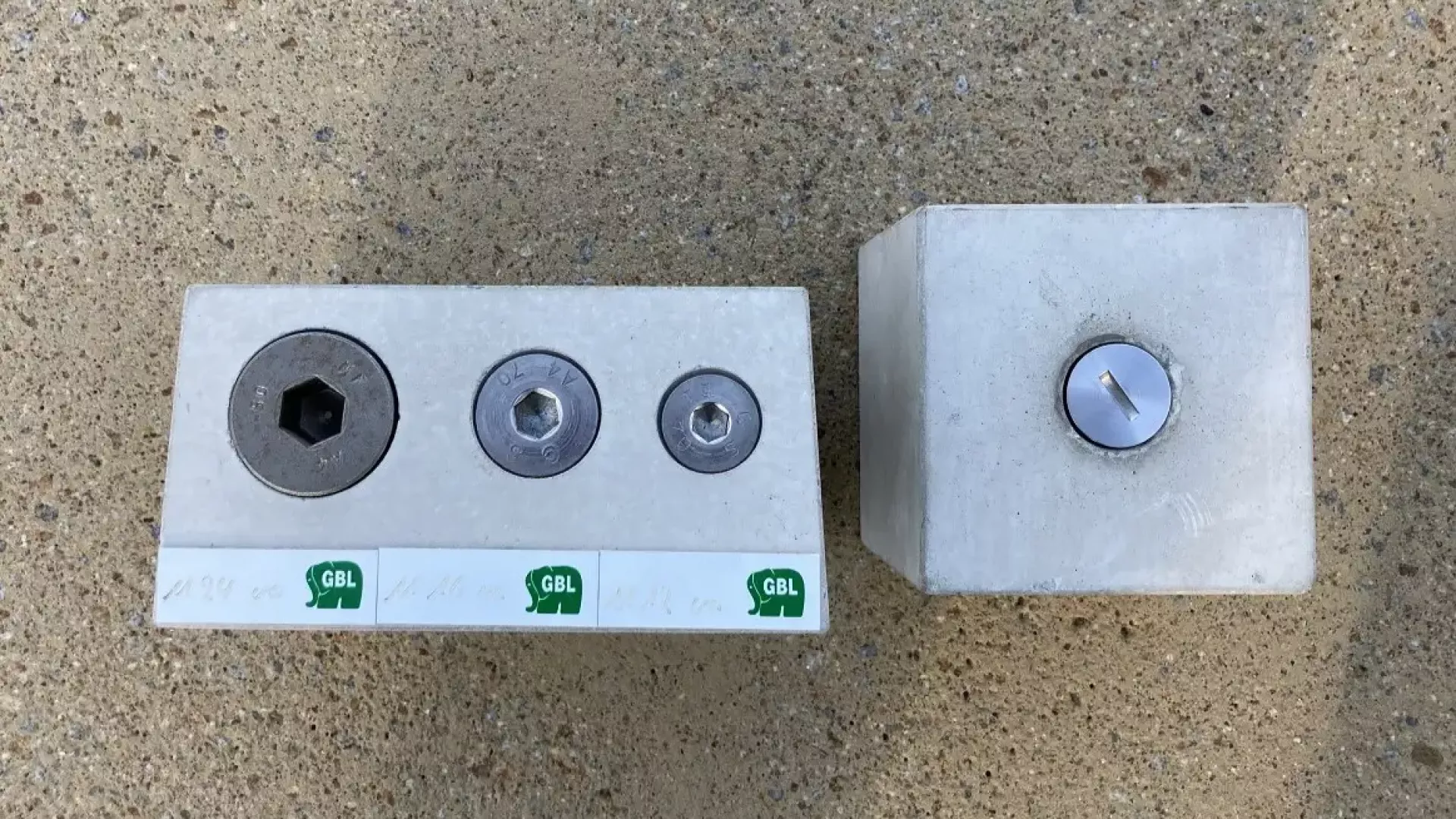 Abdeckschrauben für Transportanker