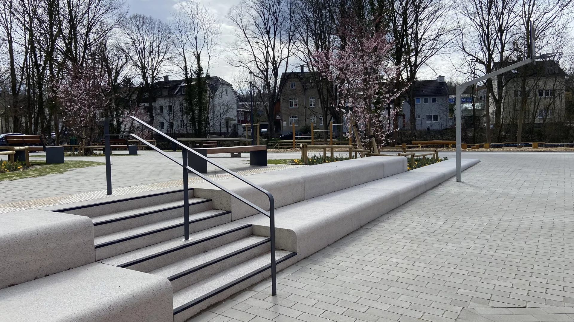 Sitzblöcke mit Profil