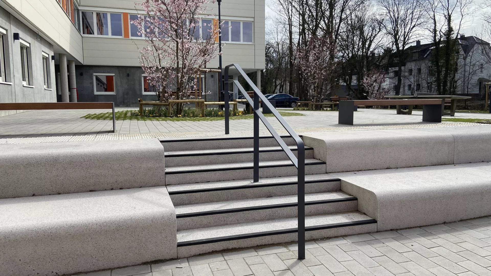 Sitzblöcke mit Profil